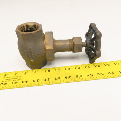 Powell Fig 110 1-1/4" Bronze Globe Valve #200