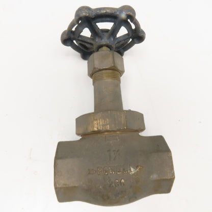 Powell Fig 110 1-1/4" Bronze Globe Valve #200