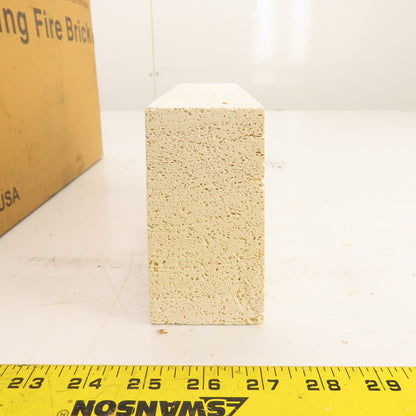 Morgan K-23 No. 1 Arch Insulating Fire Brick 9" x 4.5" x 2.5" Box Of 12