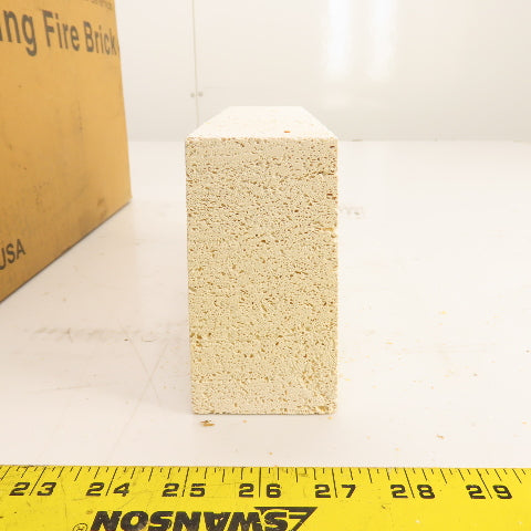 Morgan K-23 No. 1 Arch Insulating Fire Brick 9" x 4.5" x 2.5" Box Of 12