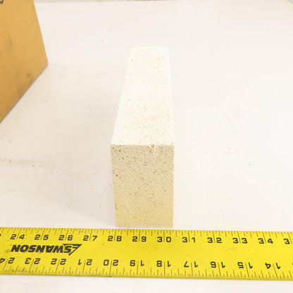 Morgan K-23 No. 1 Arch Insulating Fire Brick 9" x 4.5" x 2.5" Box Of 12