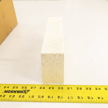 Morgan K-23 No. 1 Arch Insulating Fire Brick 9" x 4.5" x 2.5" Box Of 12