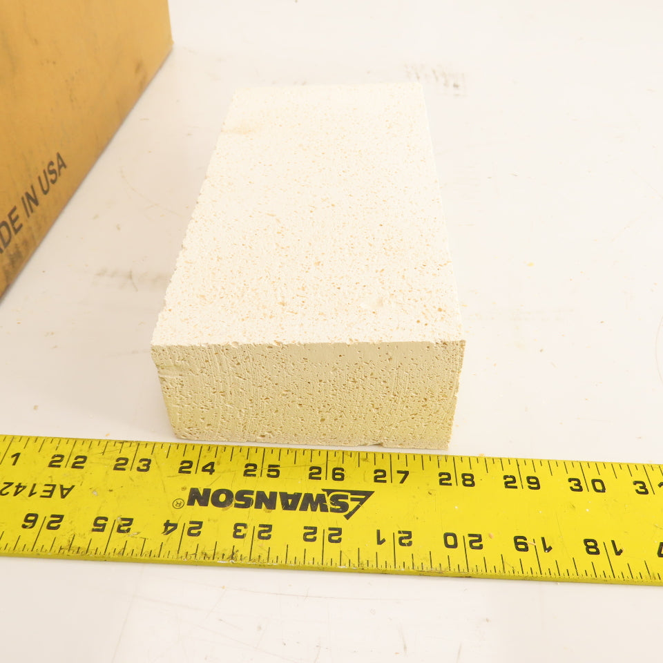 Morgan K-23 No. 1 Arch Insulating Fire Brick 9" x 4.5" x 2.5" Box Of 12