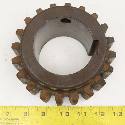Martin S420 External Tooth Spur Gear 20T 14.5°PA 2" Wide 2-15/16" Bore