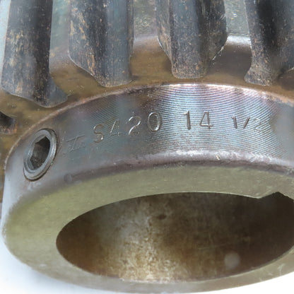 Martin S420 External Tooth Spur Gear 20T 14.5°PA 2" Wide 2-15/16" Bore