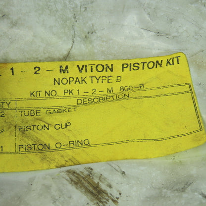 Nopak PK 1-2-M 800-B Viton Piston Replacement Kit CL 1-2-M