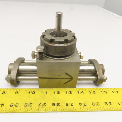 12mm Piston Diam. Bran + Luebbe Style Stainless Steel Pump Head