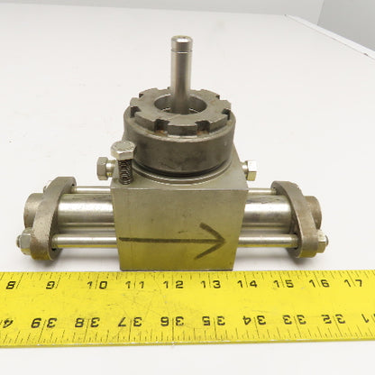 12mm Piston Diam. Bran + Luebbe Style Stainless Steel Pump Head