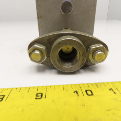 12mm Piston Diam. Bran + Luebbe Style Stainless Steel Pump Head