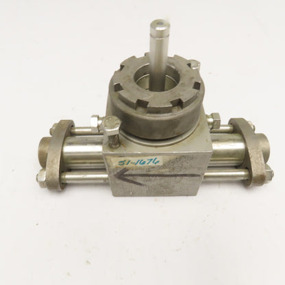 12mm Piston Diam. Bran + Luebbe Style Stainless Steel Pump Head