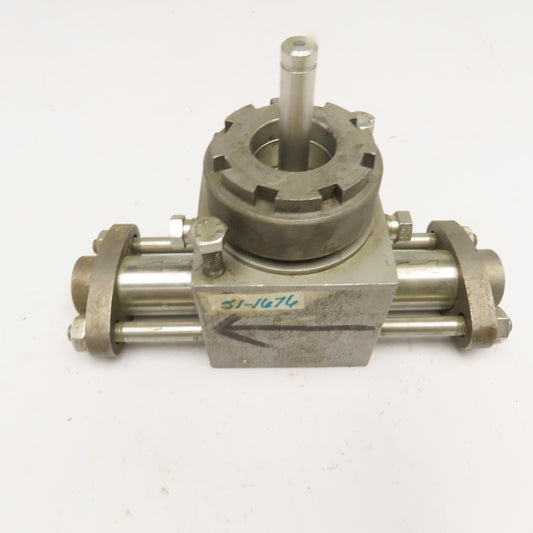 12mm Piston Diam. Bran + Luebbe Style Stainless Steel Pump Head