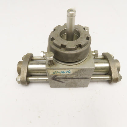 12mm Piston Diam. Bran + Luebbe Style Stainless Steel Pump Head
