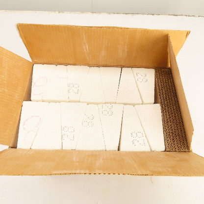 BNZ No.3 Arch Insulating Fire Brick 2600° 9" x 4.5" x 2.5" Box Of 14