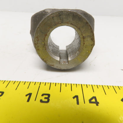 Republic HY-362-6 RMC H7 Yoke 7/8" Keyed Bore 15/16" OD Caps