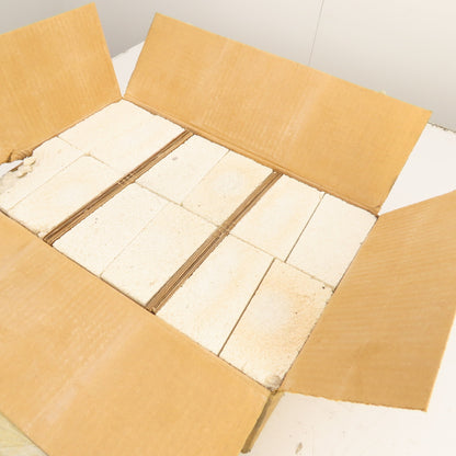 BNZ No.1 Arch Insulating Fire Brick 2600° 9" x 4.5" x 2.5" Box Of 11