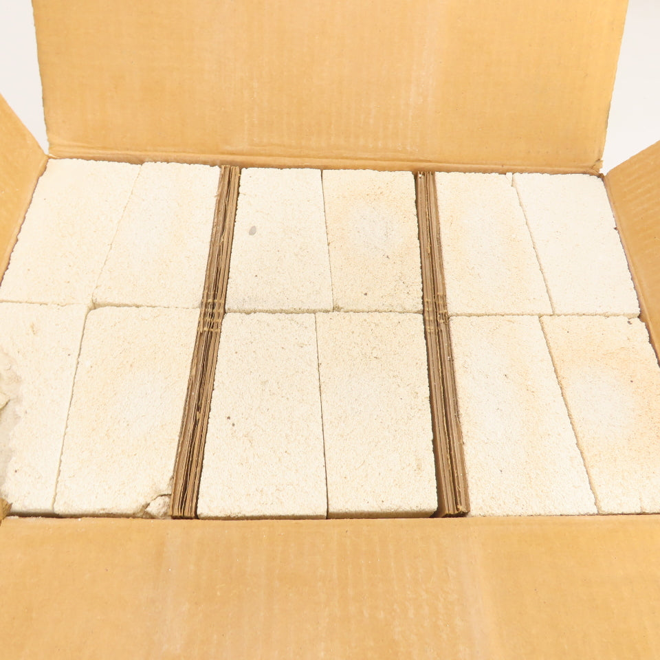 BNZ No.1 Arch Insulating Fire Brick 2600° 9" x 4.5" x 2.5" Box Of 11