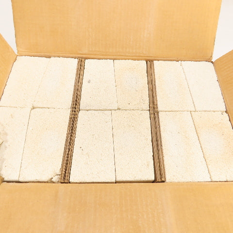 BNZ No.1 Arch Insulating Fire Brick 2600° 9" x 4.5" x 2.5" Box Of 11