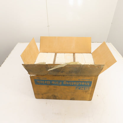 BNZ No.1 Arch Insulating Fire Brick 2600° 9" x 4.5" x 2.5" Box Of 11