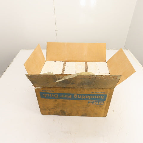 BNZ No.1 Arch Insulating Fire Brick 2600° 9" x 4.5" x 2.5" Box Of 11