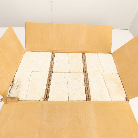 BNZ No.1 Arch Insulating Fire Brick 2600° 9" x 4.5" x 2.5" Box Of 11