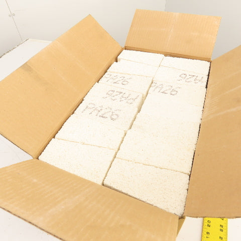 BNZ PA26 No.2 Arch Insulating Fire Brick 2600° 9" x 4.5" x 2.5" Box Of 14