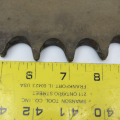 23" OD 70 Tooth 1" Pitch No. 80 Single Strand Roller Chain Sprocket 2-3/4" Bore