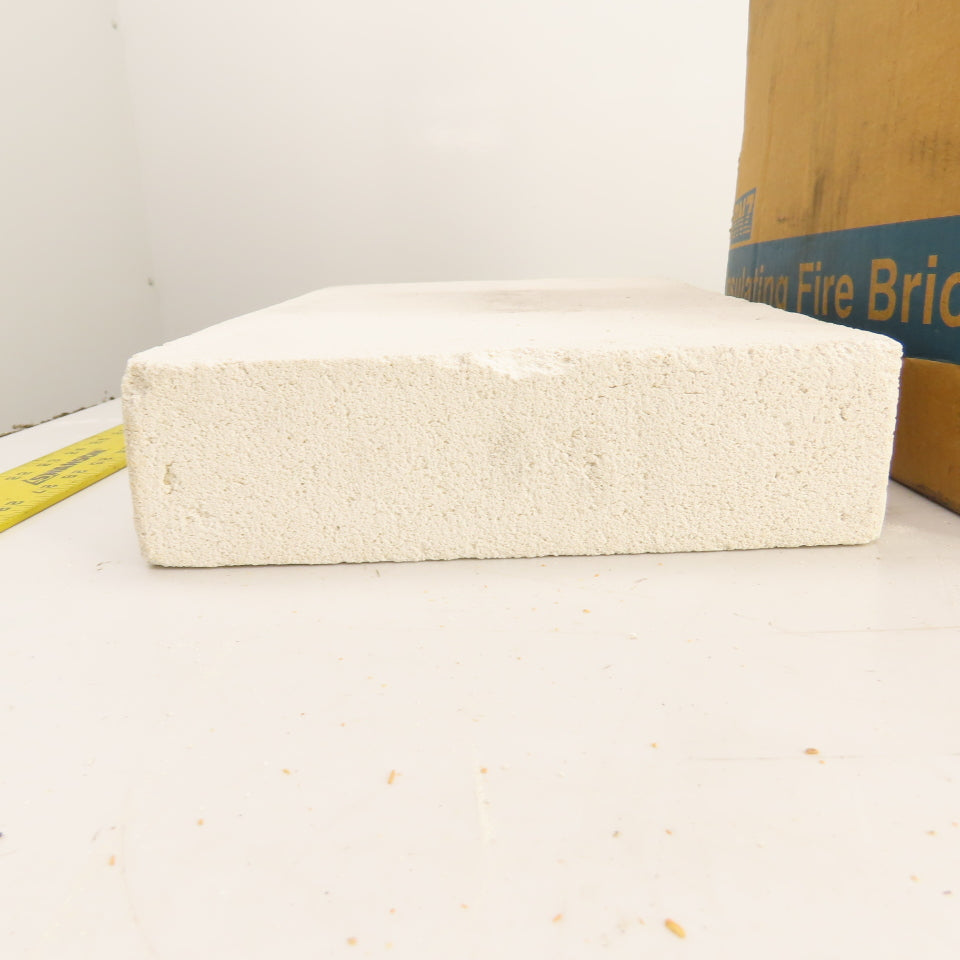 BNZ PA-26 No.2 Wedge Insulating Fire Brick 2600° 13.5" x 9" x 3-2.5" Box Of 4