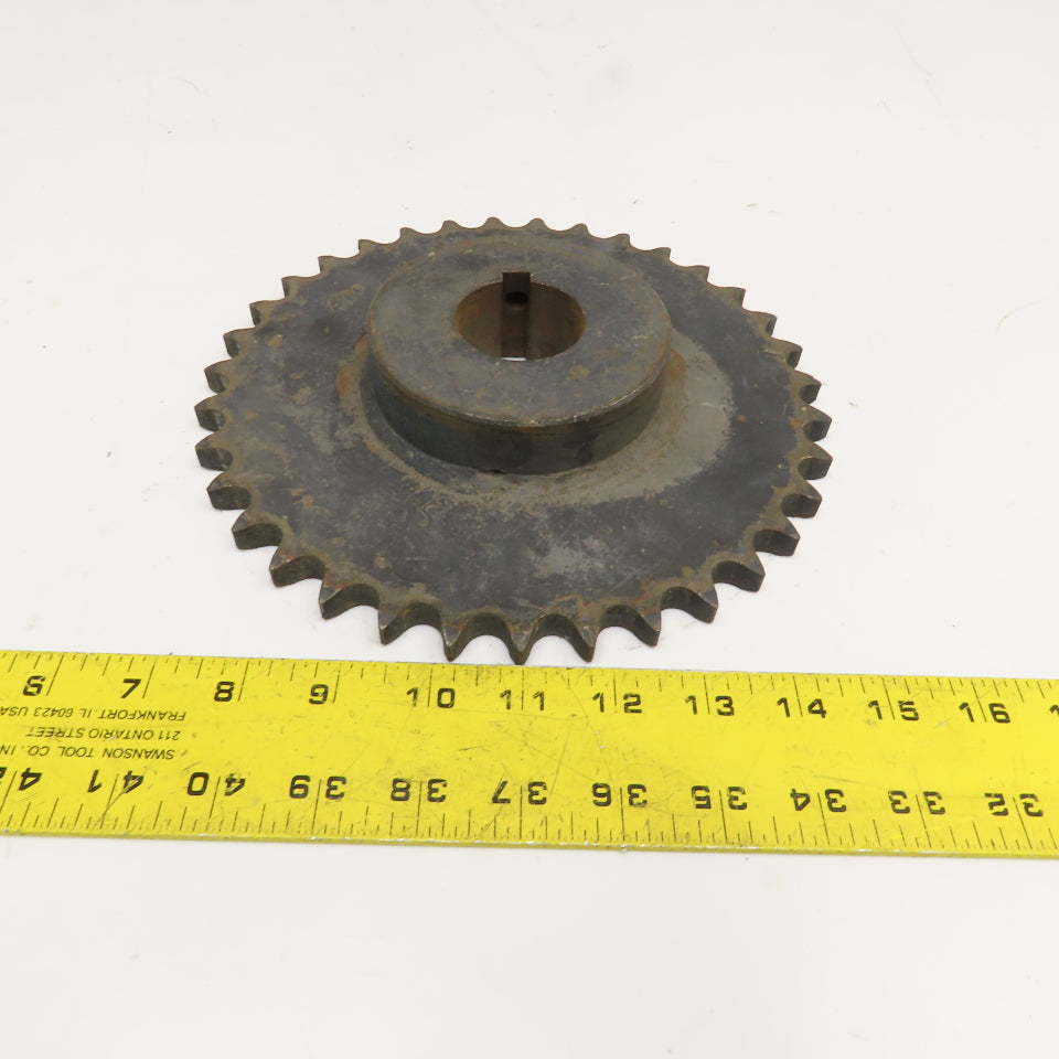 No 50 Single Stand Roller Chain Sprocket 5/8" Pitch 8.75" 35T 1-11/16" Bore