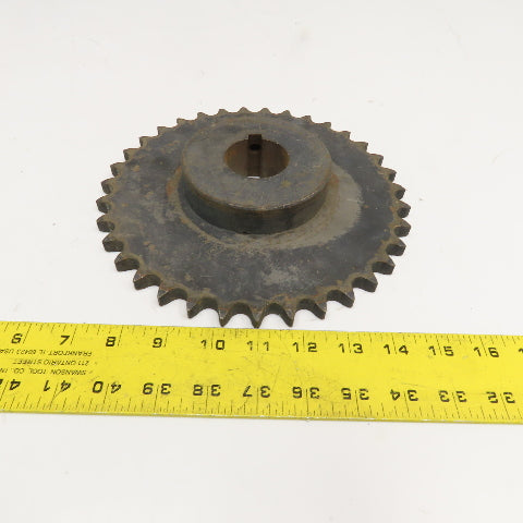 No 50 Single Stand Roller Chain Sprocket 5/8" Pitch 8.75" 35T 1-11/16" Bore
