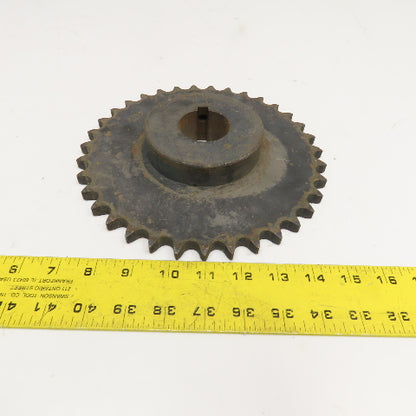 No 50 Single Stand Roller Chain Sprocket 5/8" Pitch 8.75" 35T 1-11/16" Bore