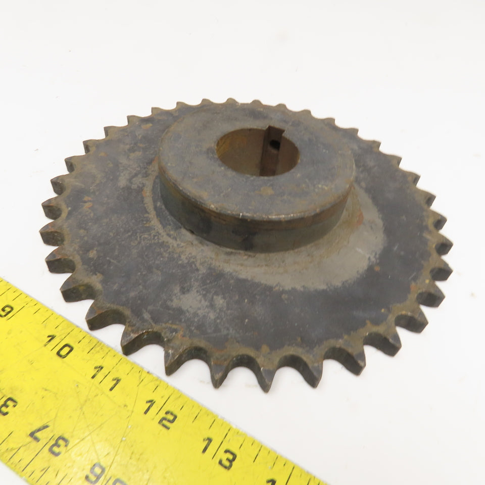 No 50 Single Stand Roller Chain Sprocket 5/8" Pitch 8.75" 35T 1-11/16" Bore