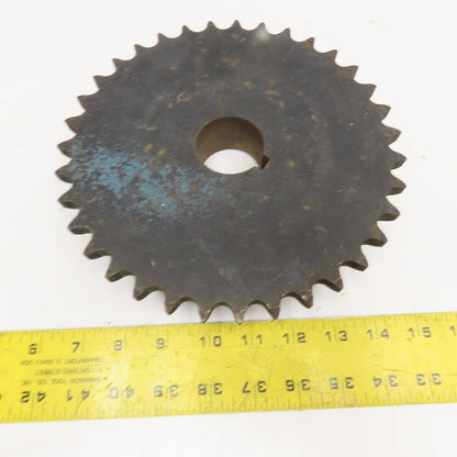 No 50 Single Stand Roller Chain Sprocket 5/8" Pitch 8.75" 35T 1-11/16" Bore