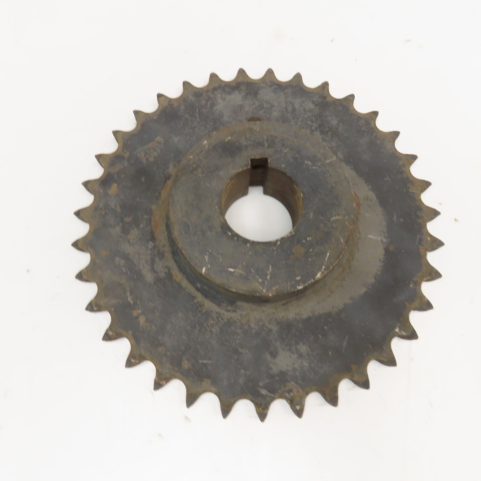 No 50 Single Stand Roller Chain Sprocket 5/8" Pitch 8.75" 35T 1-11/16" Bore