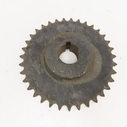 No 50 Single Stand Roller Chain Sprocket 5/8" Pitch 8.75" 35T 1-11/16" Bore