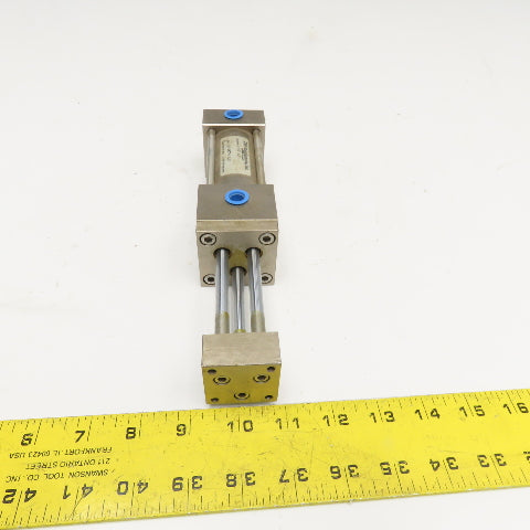 TRD Mfg. 1-1/2" Bore 2" Stroke 3 Rod Stainless Steel Actuator Air Cylinder