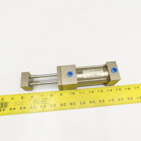 TRD Mfg. 1-1/2" Bore 2" Stroke 3 Rod Stainless Steel Actuator Air Cylinder