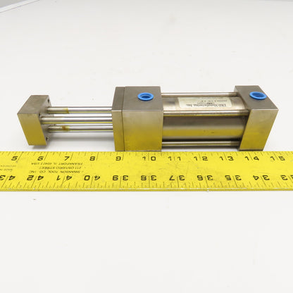 TRD Mfg. 1-1/2" Bore 2" Stroke 3 Rod Stainless Steel Actuator Air Cylinder