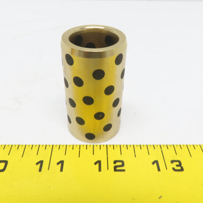 Oiles MPBZ2050 20mm ID X 28mm OD X 50mm Brass Graphite Bushing Bearing Sleeve
