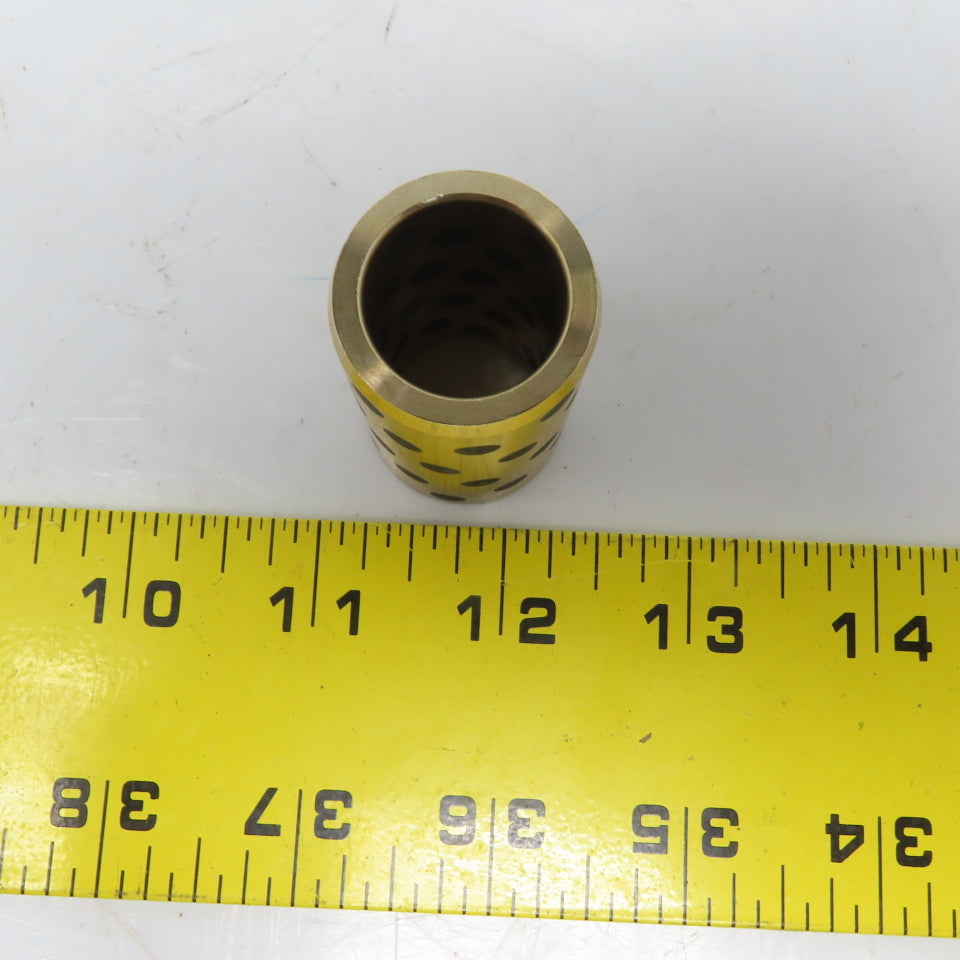 Oiles MPBZ2050 20mm ID X 28mm OD X 50mm Brass Graphite Bushing Bearing Sleeve