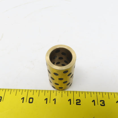 Oiles MPBZ2050 20mm ID X 28mm OD X 50mm Brass Graphite Bushing Bearing Sleeve