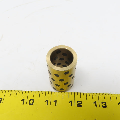 Oiles MPBZ2050 20mm ID X 28mm OD X 50mm Brass Graphite Bushing Bearing Sleeve