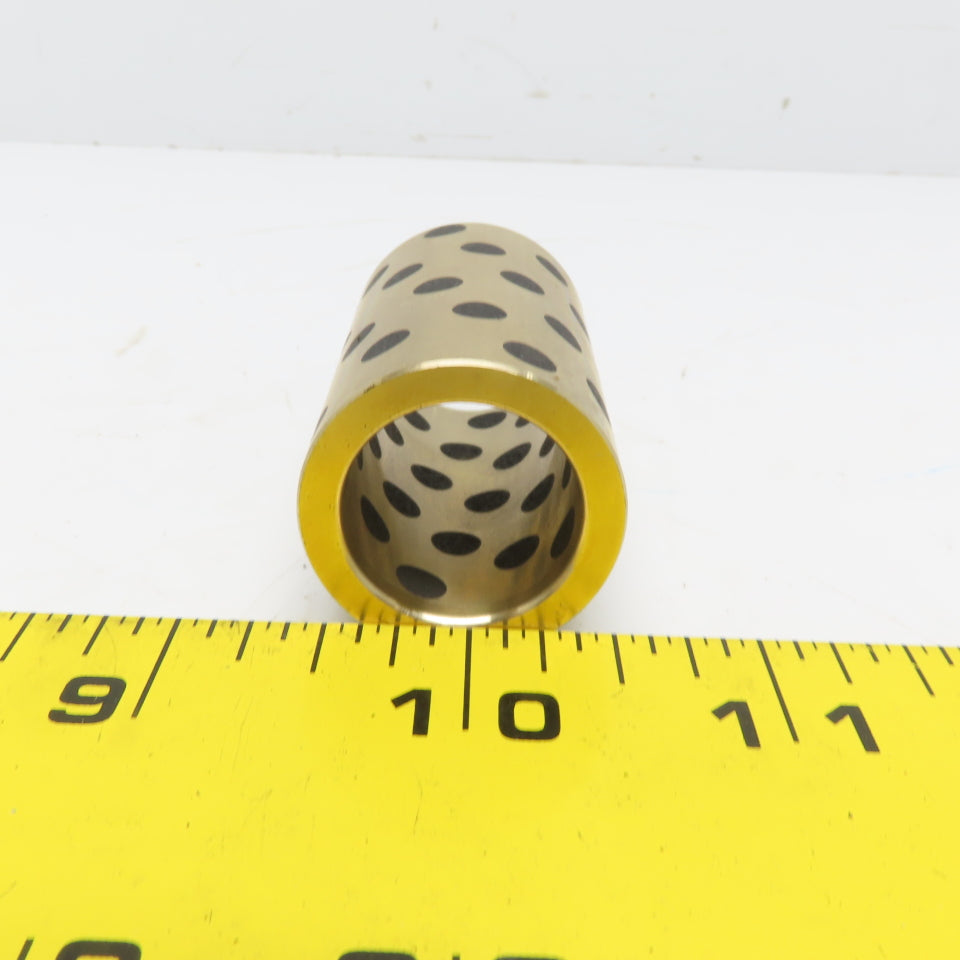 Oiles MPBZ2050 20mm ID X 28mm OD X 50mm Brass Graphite Bushing Bearing Sleeve
