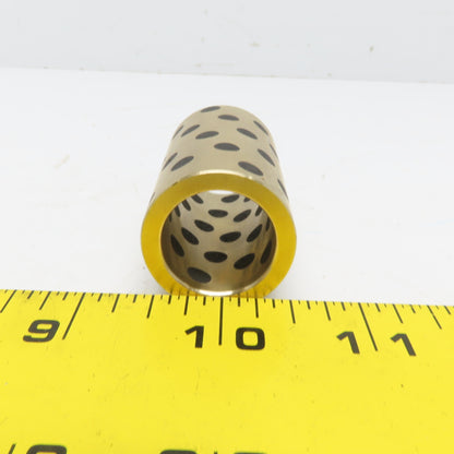 Oiles MPBZ2050 20mm ID X 28mm OD X 50mm Brass Graphite Bushing Bearing Sleeve