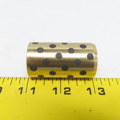 Oiles MPBZ2050 20mm ID X 28mm OD X 50mm Brass Graphite Bushing Bearing Sleeve