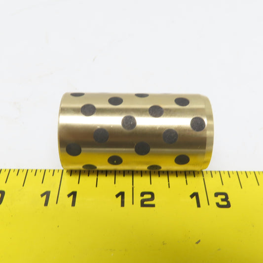 Oiles MPBZ2050 20mm ID X 28mm OD X 50mm Brass Graphite Bushing Bearing Sleeve