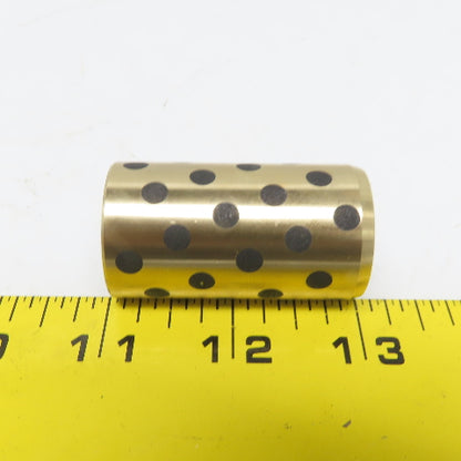Oiles MPBZ2050 20mm ID X 28mm OD X 50mm Brass Graphite Bushing Bearing Sleeve