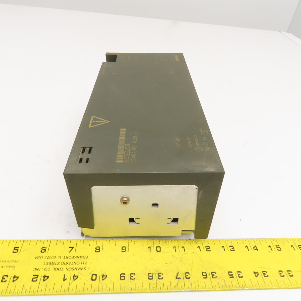 Siemens 6EP1336-2BA00 SITOP Power 20 1Ph Power Supply 230/120VAC To 24VDC