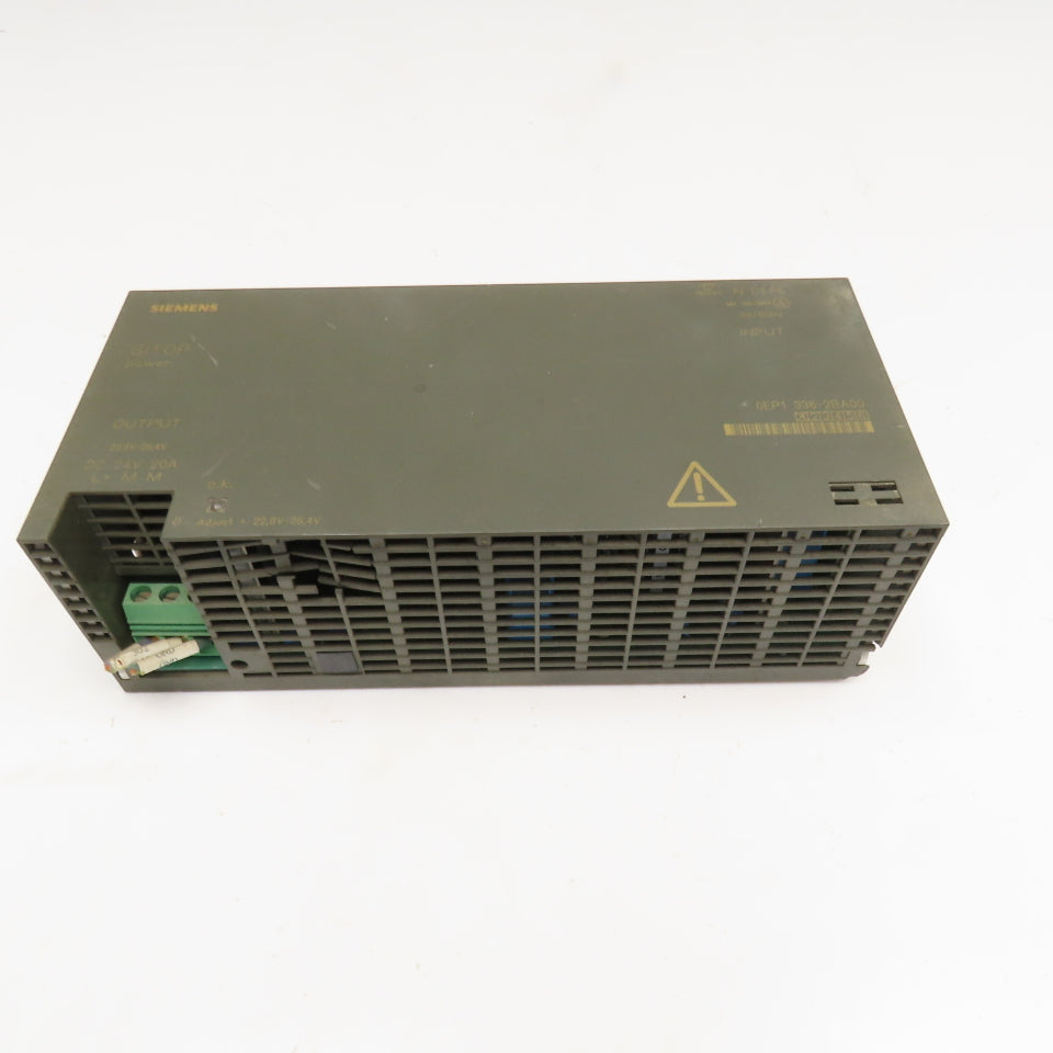Siemens 6EP1336-2BA00 SITOP Power 20 1Ph Power Supply 230/120VAC To 24VDC