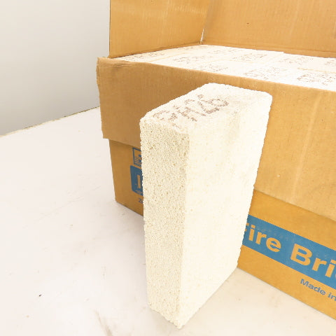 BNZ PA-26 Arch No. 2 Insulating Fire Brick 2600° 9" x 4.5" x 2.5-.75" Lot/12