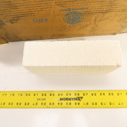 BNZ PA-23 Insulating Fire Brick 2300° 9" x 4.5" x 2.5" x Box Of 11